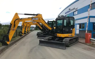 8Ton Digger Hire 8Ton Digger Hire